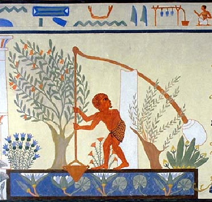 История садов Древнего Египта