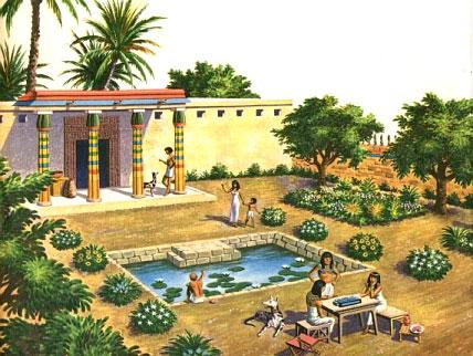 История садов Древнего Египта