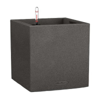 Вазон Lechuza Canto Color Square 30 графитовый черный купить