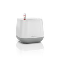 Вазон Lechuza Yula 17 белый с серым купить