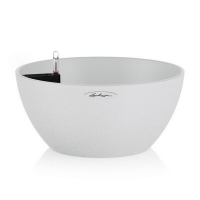 Вазон Lechuza Cubeto Stone 30 кварц белый купить