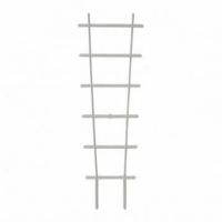 Опора для цветов Лесенка 380 мм мрамор белый купить