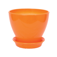 Вазон КС0 глянец оранжевый купить