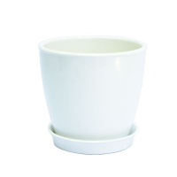 Вазон ВК16 глянец белый купить