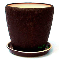 Вазон Грация №2 шелк шоколад 4,5л купить