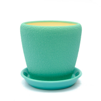 Вазон Грация №2 шелк бирюза 4,5л купить