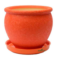 Вазон Вьетнам шелк оранжевый №2 купить