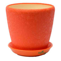 Вазон Грація шовк помаранчевий №1 купить