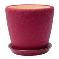 Вазон Грация №1 шелк бордо 10л купить