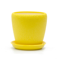 Вазон Грация №3 шелк желтый 2,3л купить