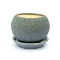 Вазон шар шелк металл 0,4 л купить