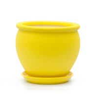 Вазон Вьетнам шелк желтый №3 купить