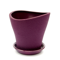 Вазон Волна шелк фиолет /2 купить