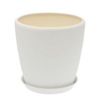 Вазон Грация 20л шелк белый купить