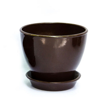 Вазон КС2 глянец шоколад купить