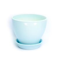 Вазон КС2 глянец голубой купить