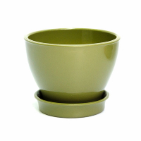 Вазон КС0 глянец оливковый купить