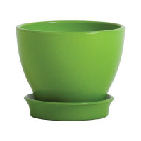 Вазон КС2 глянец зеленый купить