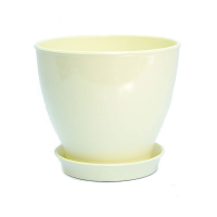 Вазон КС3 глянец молочный купить