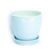 Вазон ВК16 глянец голубой купить