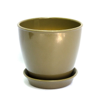 Вазон ВК16 глянец серо-коричневый купить