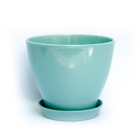 Вазон КС1 глянец бирюзовый купить