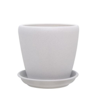 Вазон Грация №3 крошка белая 2,3л купить