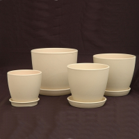 Вазон ВК10 глянец бежевый купить