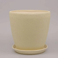 Вазон Ведро №5 крошка бежевый купить
