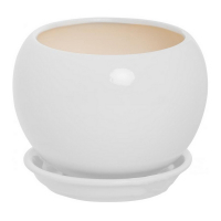 Куля 9,0л глянець білий купить