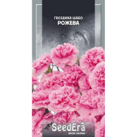 Гвоздика Шабо махровая розовая двухлетняя Seedera, 0,2 г купить