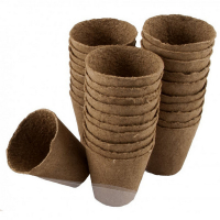 Горшочки торфяные 80х80мм 10 шт купить