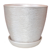 Вазон ВК13 люкс серебро купить