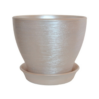 Вазон КС7 люкс серебро купить