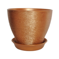 Вазон КС9 люкс бронза купить