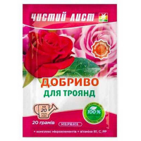 Чистый лист (кристал) для Роз 20г купить