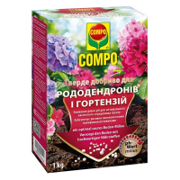 Твердое удобрение для гортензий, рододендронов, азалий 1кг (Compo) купить
