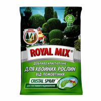 Удобрение для хвойных от пожелтения 20г (Royal Mix cristal spray) купить