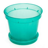 Вазон для орхидей зеленый 170мм купить