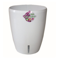 Горшок Твин белый 1,3л купить