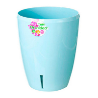 Горшок Твин голубой 1,3л купить