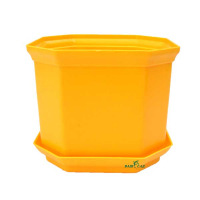 Вазон Дама, желтый-14 купить