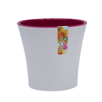 Вазон Арте біло-пурпуровий 5 л купить