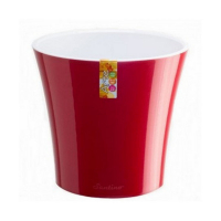 Вазон Арте красно-белый 0,6 л купить