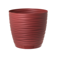 Вазон Sahara марсала 13 см с поддоном купить
