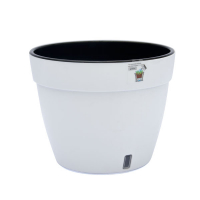 Вазон Асти бело-черный 4л купить