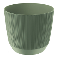 Цветочный горшок Ryfo 200мм круглый зеленый купить