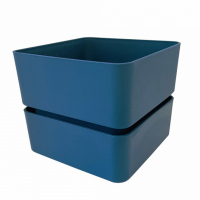 Вазон TeraPlast Veleta 12 см синiй купить