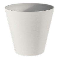 Вазон TeraPlast Hoop 25 cм бiлий купить