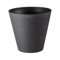 Вазон TeraPlast Hoop 16 cм темно-серый купить